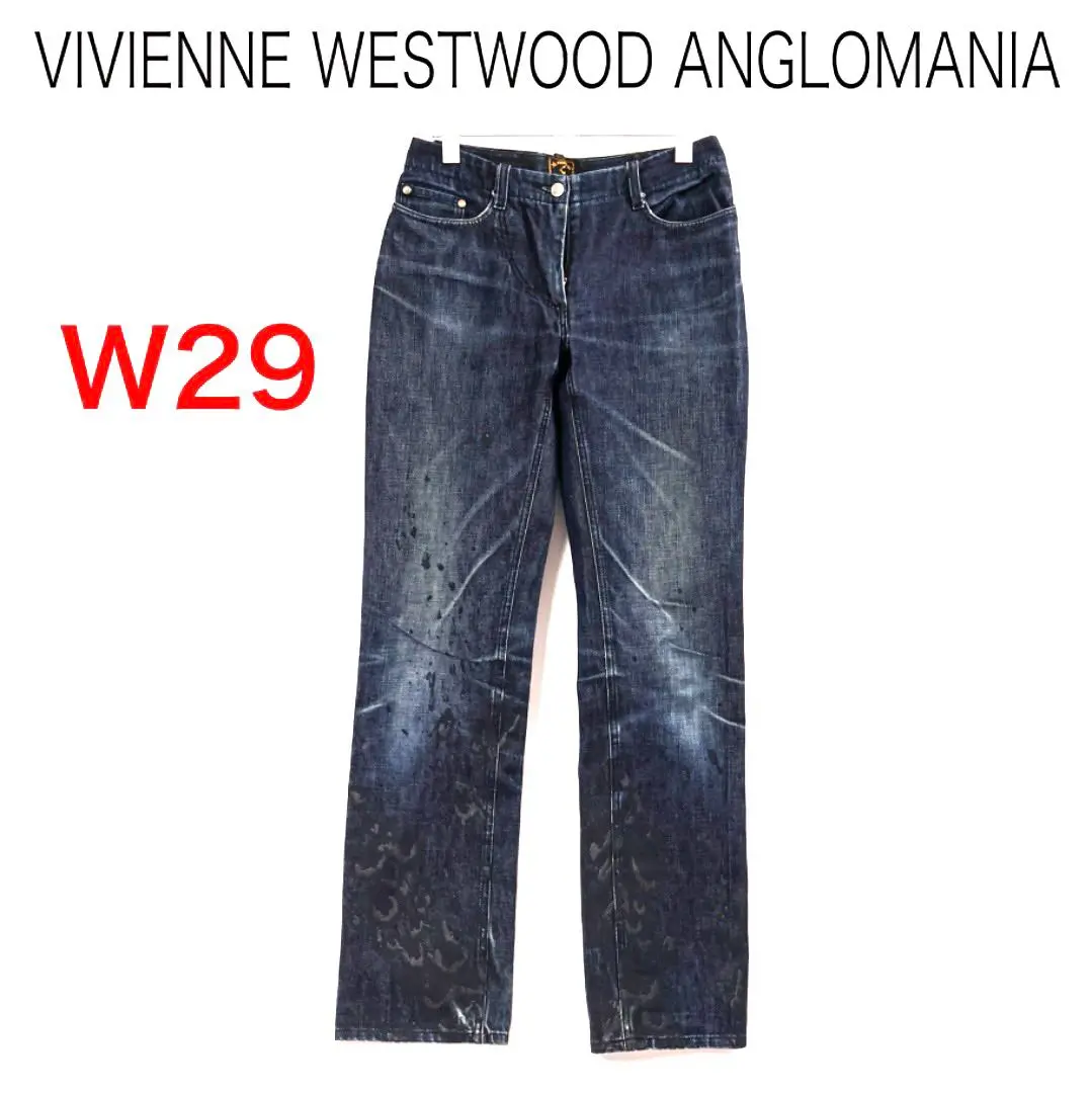 美品！ヴィヴィアンウエストウッドアングロマニアデニムパンツ Vivienne Westwood ANGLOMANIA ヴィヴィアンウエストウッド