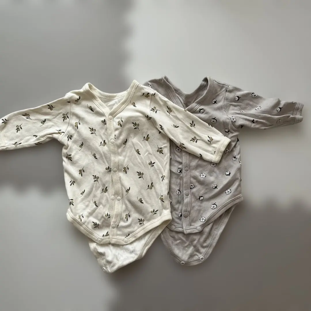 Thumbnail of Baby Underwear Set of 2, Ivory & Gray