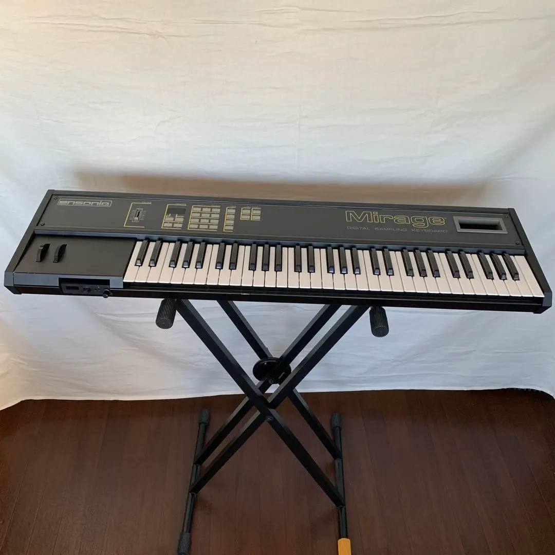 ENSONIQ MIRAGE サンプリングキーボード　オーバーホール済み その② ENSONIQ MIRAGE サンプリングキーボードオーバーホール済み その②