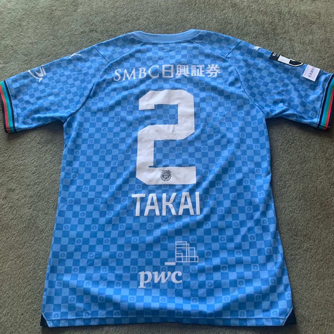 2023 川崎フロンターレ 29 高井選手 オーセンティック ユニフォーム XL 2023年 川崎フロンターレ 29番 高井幸大選手 ユニフォーム XL