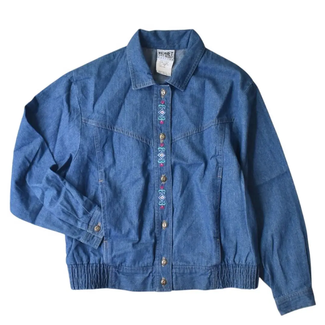 90s KORET CITY BLUES レトロ ラミー コットン ニットベスト