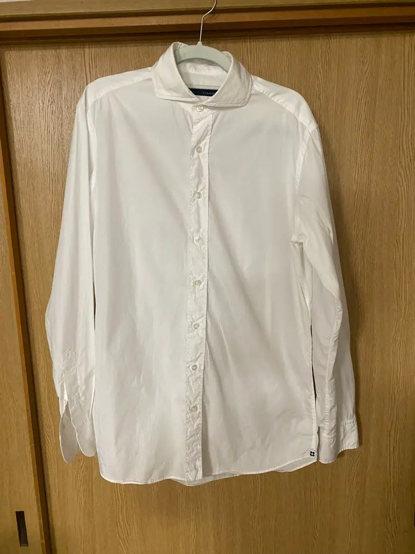 LARDINI 拉爾迪尼 白色 正式襯衫 M 尺寸 的縮圖