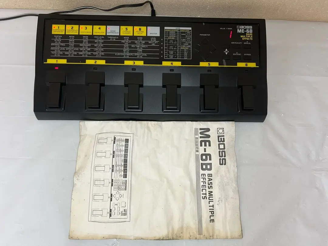 BOSS ME-6B ベースエフェクター 2025年最新】boss me-6bの人気アイテム - メルカリ