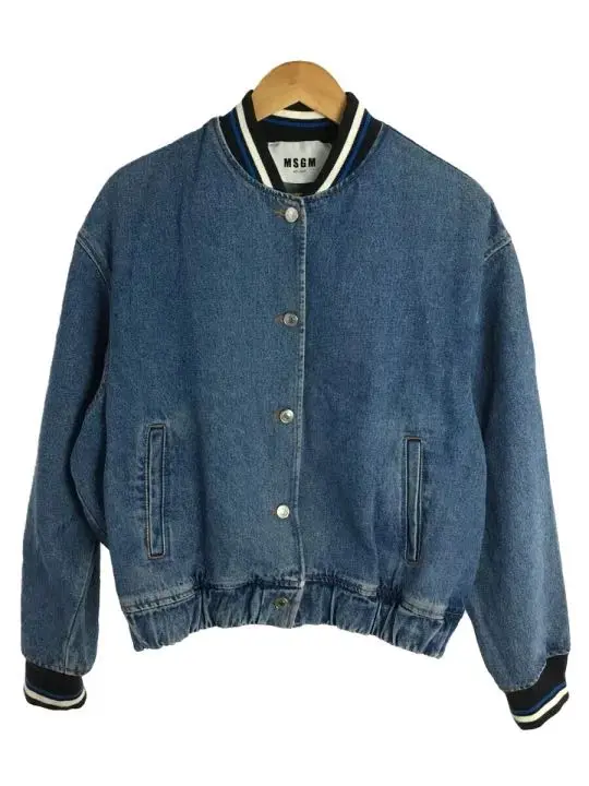 MSGM エムエスジーエム デニムジャケット Gジャン 半袖 MSGM エムエスジーエム デニムジャケット Gジャン 半袖