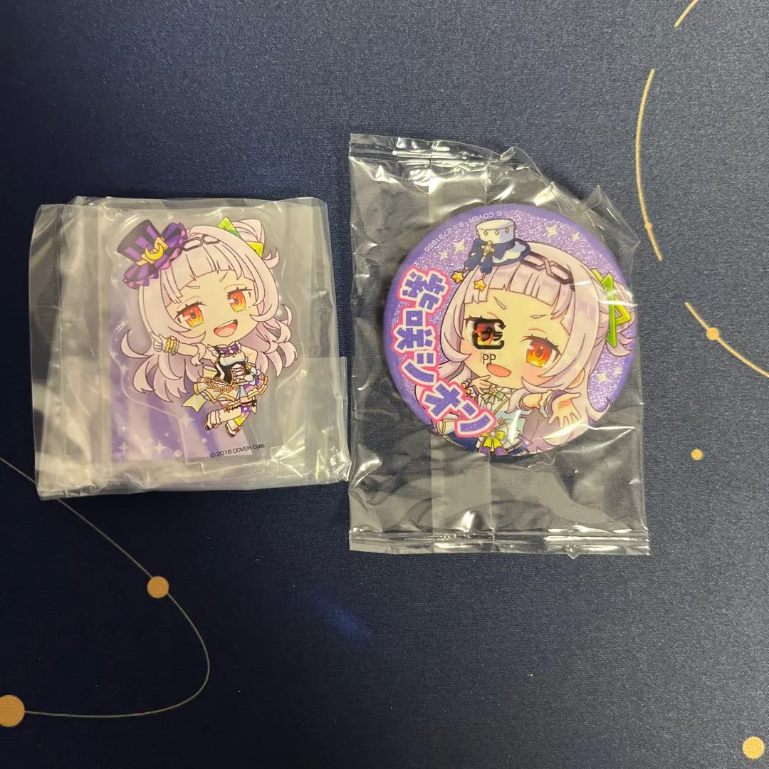 Thumbnail of Shion Murasaki acrylic stand,缶バッジ (can badge)