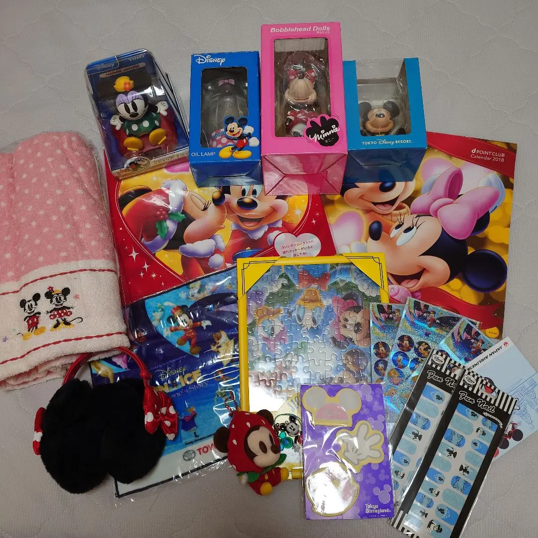 東京ディズニーリゾート　ミニーマウス　イヤーマフラー　耳あて　2個セット Disney - 耳あて イヤーマフ 東京ディズニー リゾート