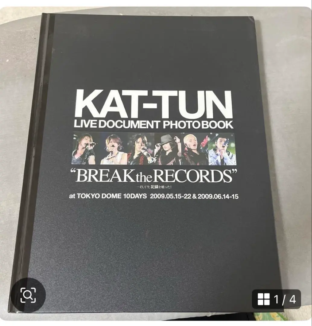 KAT-TUN  LIVE 写真集 ⭐︎ CD 10枚 ＋ 1枚 まとめ売り 2025年最新】KAT-TUNライブ・ドキュメント・フォトブック“BREAK