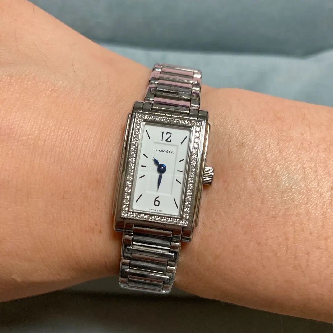 ティファニーグランドレクタンギュラーレディース腕時計 ティファニー ｜TIFFANY & Co.｜レクタンギュラー｜クォーツ