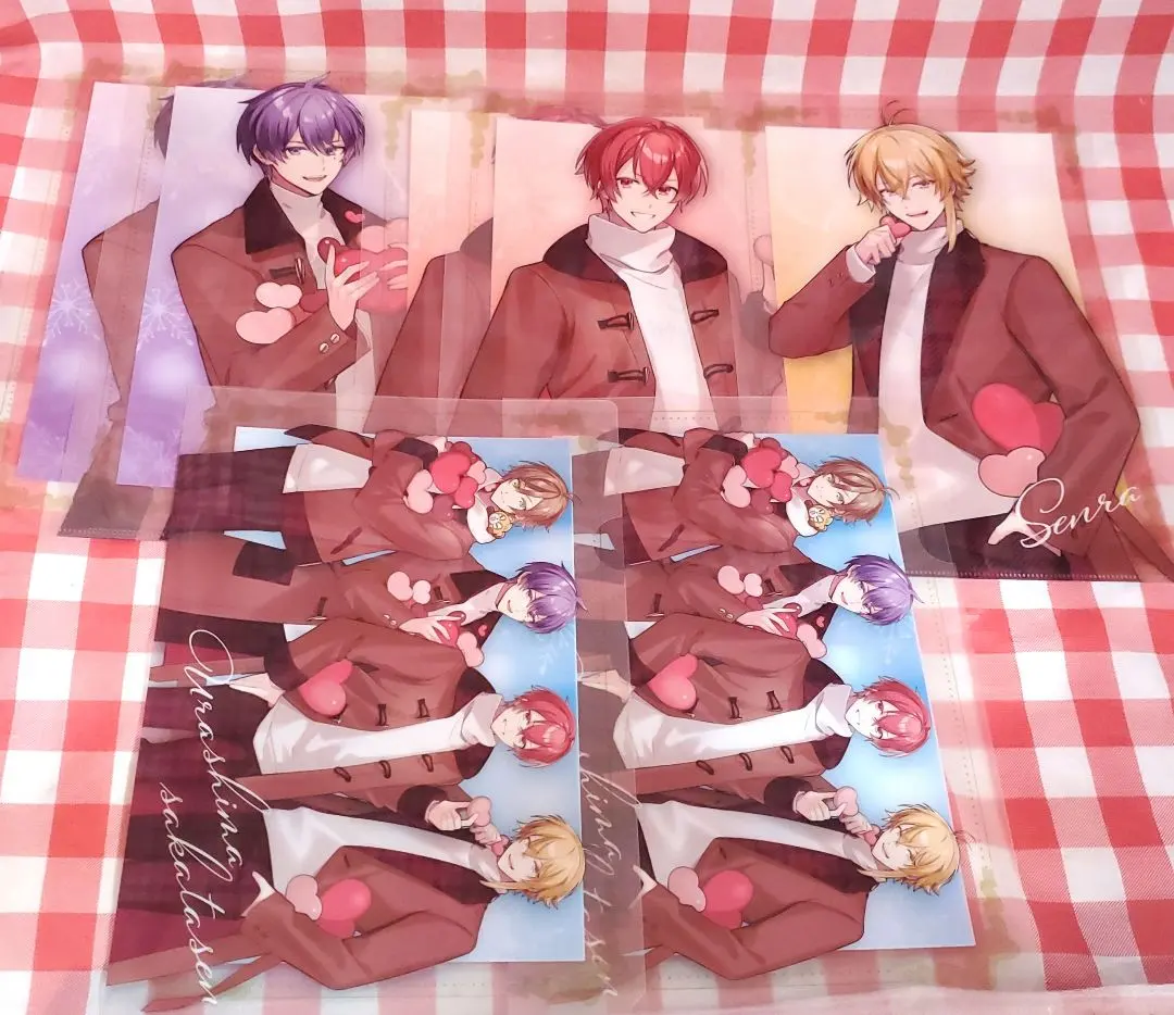 Thumbnail of Urashimasakatasen Clear File Folder Set - 4 Types, 7 Pieces