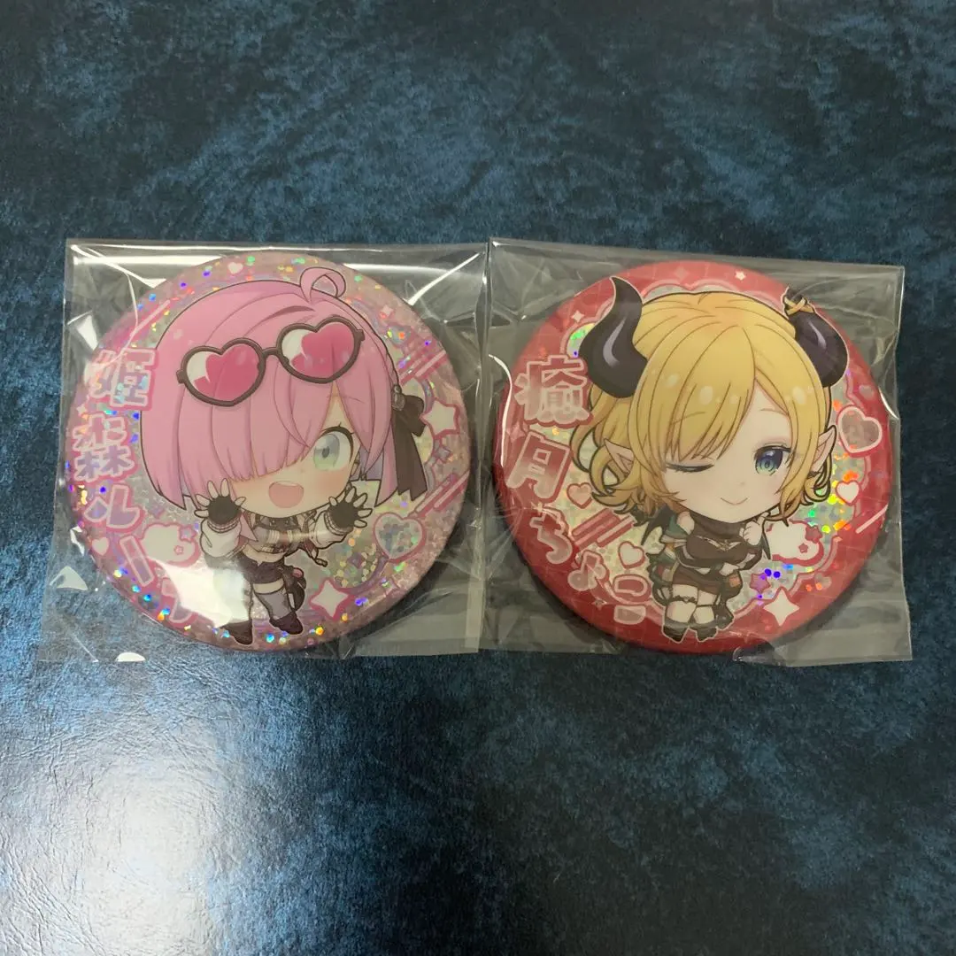 Thumbnail of Himemori Luna & Yuzuki Choco 2-piece set Hololive Can Badge Snack vol. 1