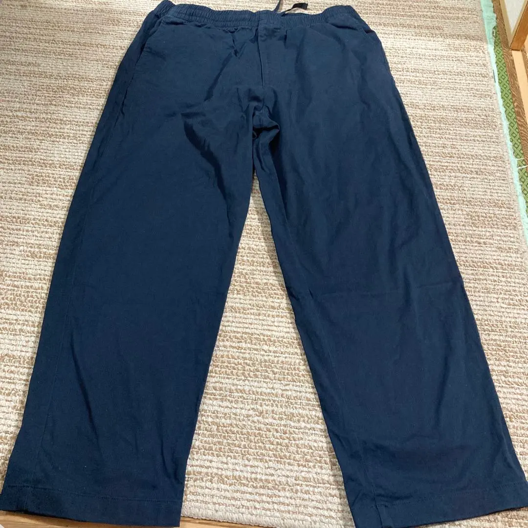 Thumbnail of Uniqlo Stretch Easy Ankle Pants, Navy, XL size