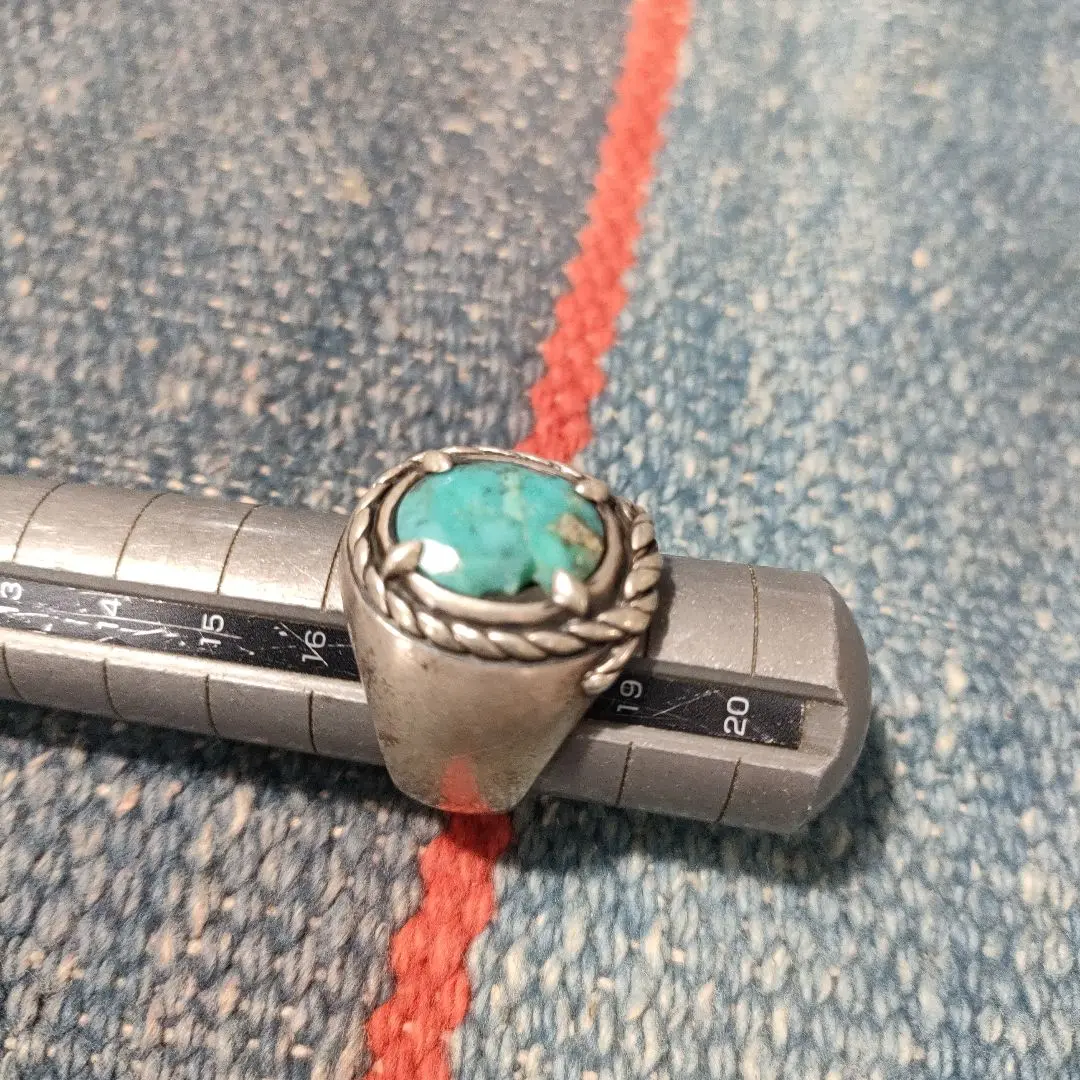 ⑨ハリウッドランチマーケット シルバーリング HRM BLUEBLUE 925 ⑨ハリウッドランチマーケット シルバーリング HRM BLUEBLUE 925