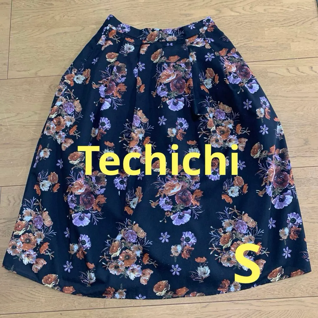 Thumbnail of Techichi Floral Skirt Flare Skirt S
