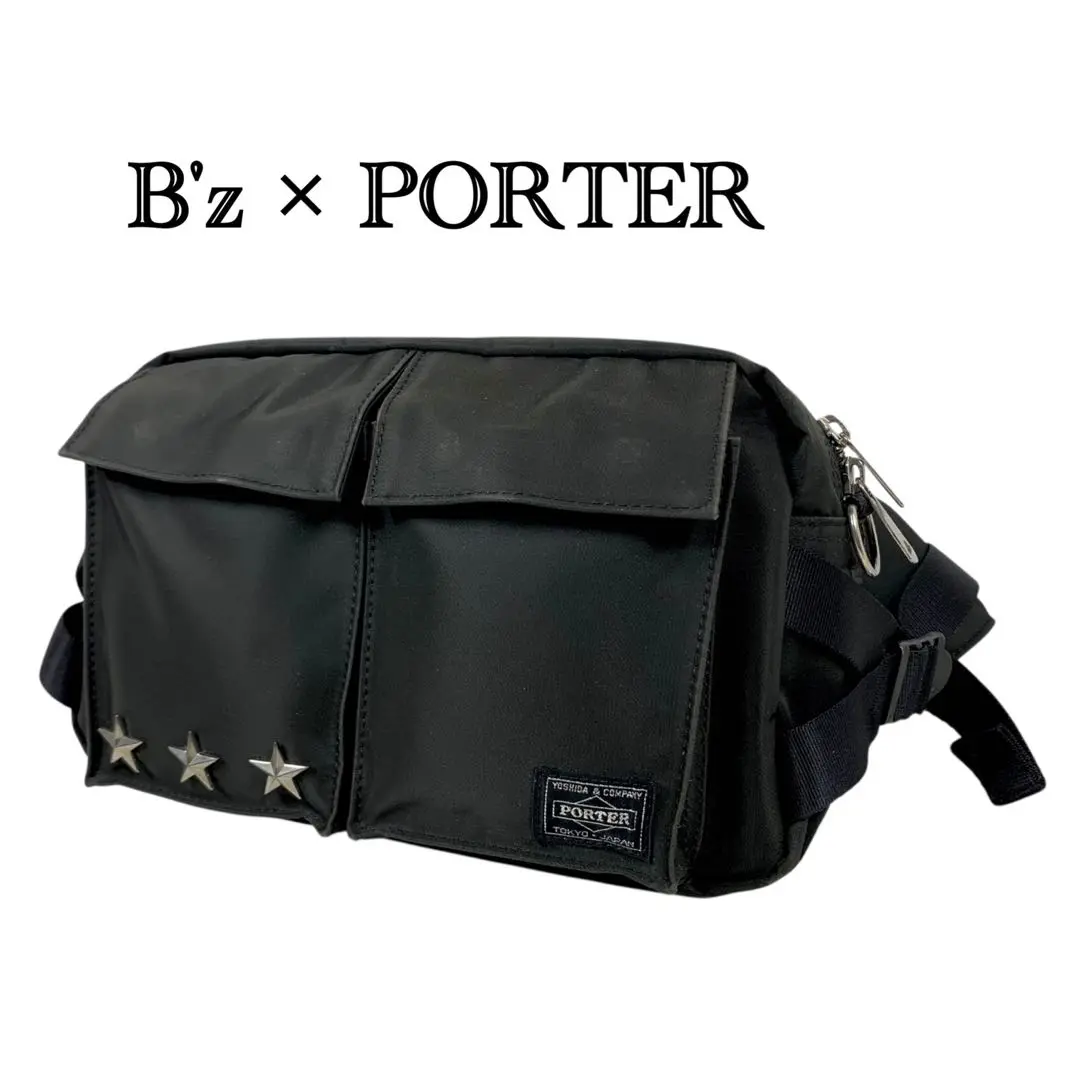 B'z × PORTERコラボウェストバッグ Amazon.co.jp: B'z PORTER ポーター コラボ ウエストバッグ