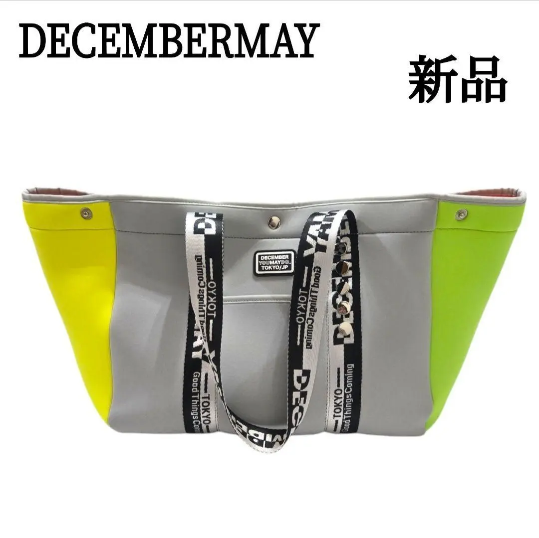 【新品 未使用】DECEMBERMAY ゴルフ トートバッグ グレー 楽天市場】【365日出荷対応】 ディセンバーメイ ゴルフ トート