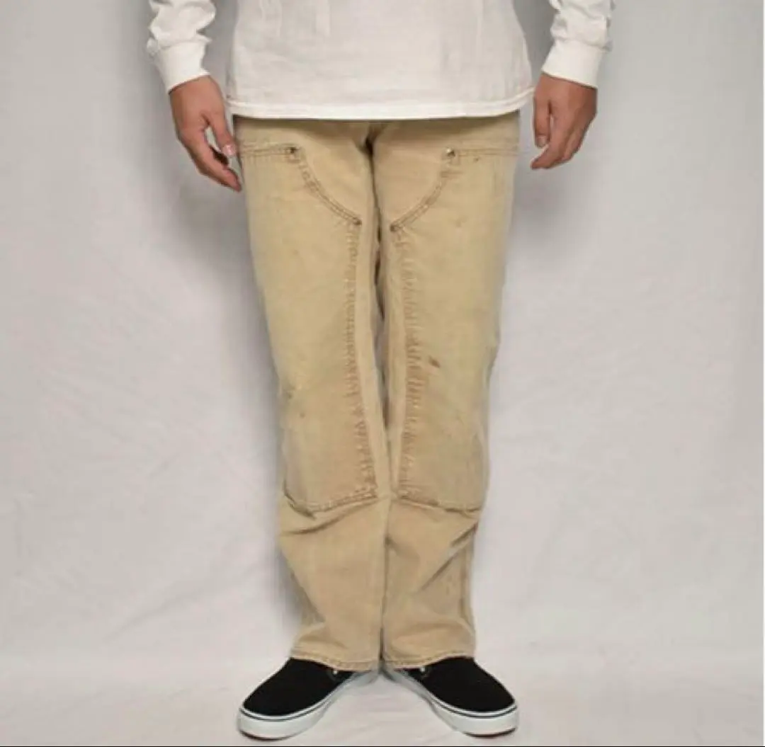 US三軒茶屋　イージーパンツ carhartt カーハート　ダブルニー f-box_carhartt-b136