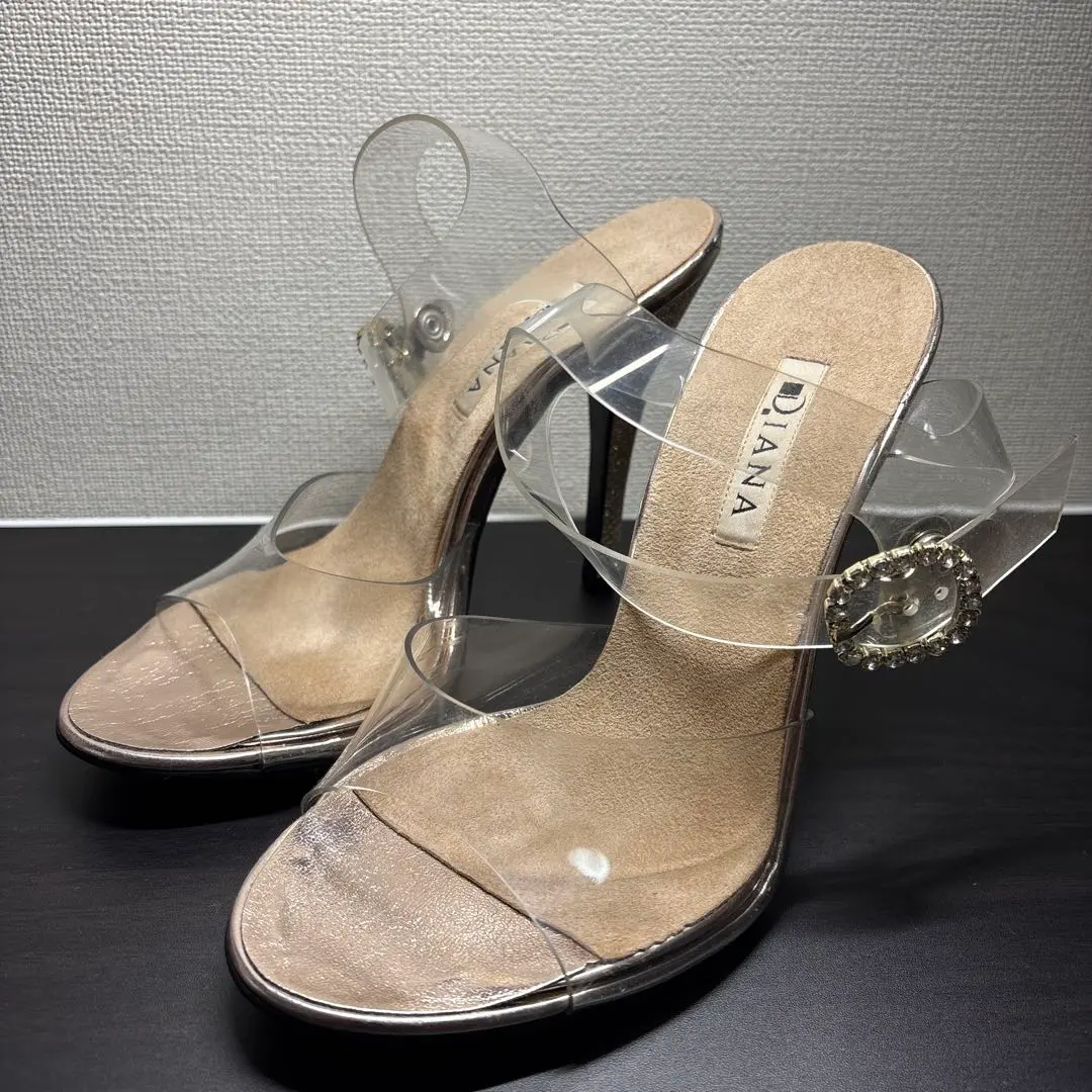 JBBF認定DIANA クリアヒールサンダル JBBF公認 DIANA クリアヒールサンダル