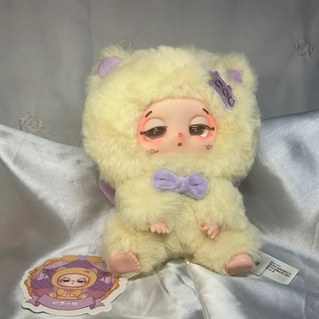 Thumbnail of babythree DouDou sleepy cat yellow back wings