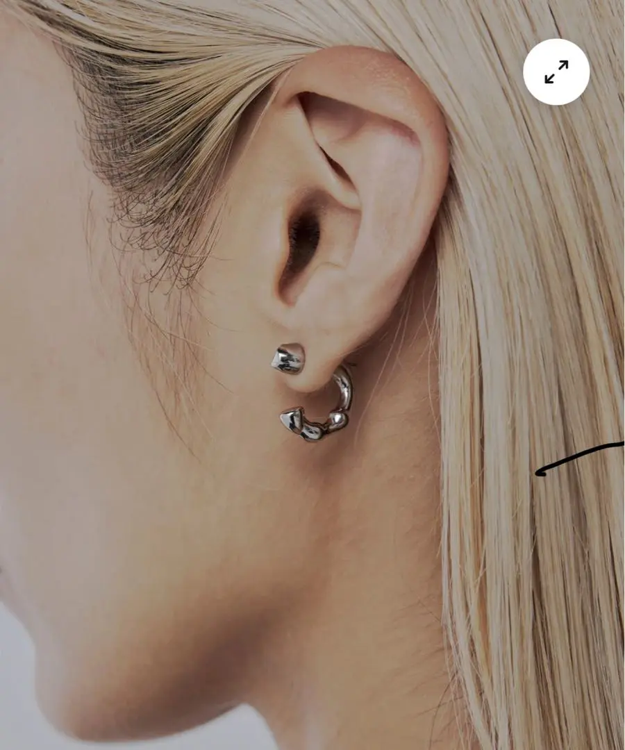 Jent Louis Melt half hoop pierce 片耳 m79099451748_1.jpg?1732686809