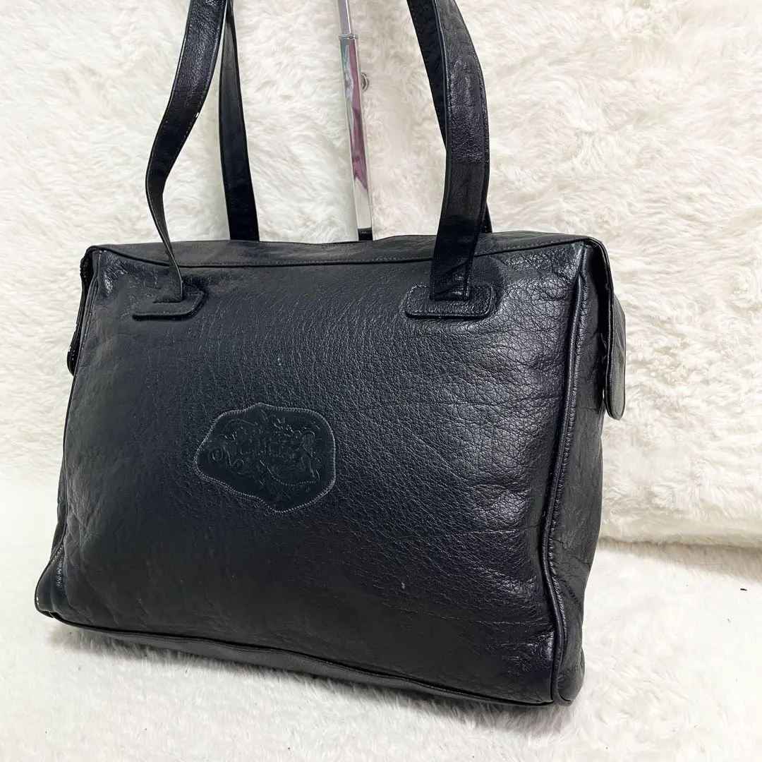 良品】Carlos Falchi(カルロスファルチ)トートバッグ ゴールド