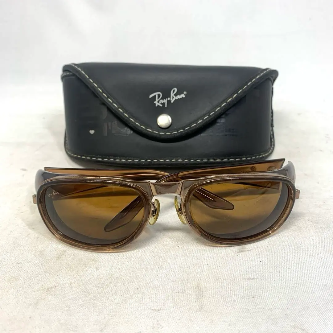B&L RAY-BAN レイバン ボシュロム サイドストリートタンカースクエア Ray-Ban Square Gray Smoke Side Street Tanker Sunglasses