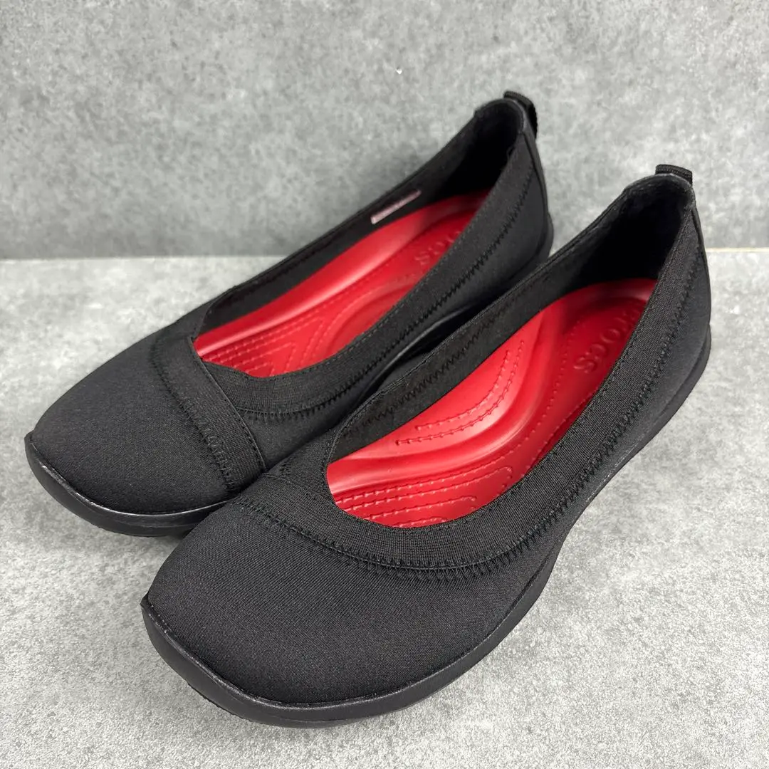 【美品】crocs busyday stretch flat 　フラットシューズ ヨドバシ.com - crocs クロックス Busy Day Stretch Flat W7
