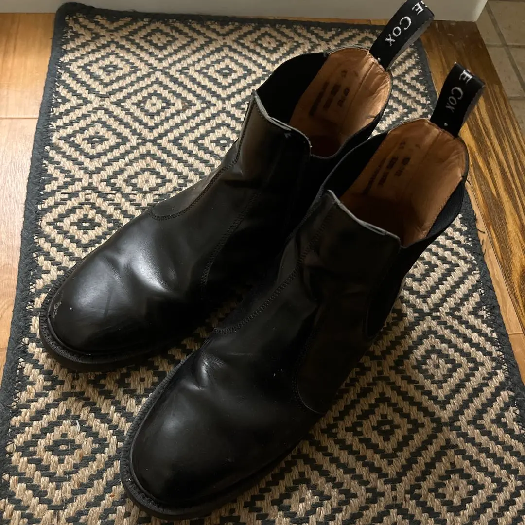 George cox ジョージコックス サイドゴア チェルシーブーツ ジョージコックス3880 CHELSEA BOOTブラックレザー（サイドゴア