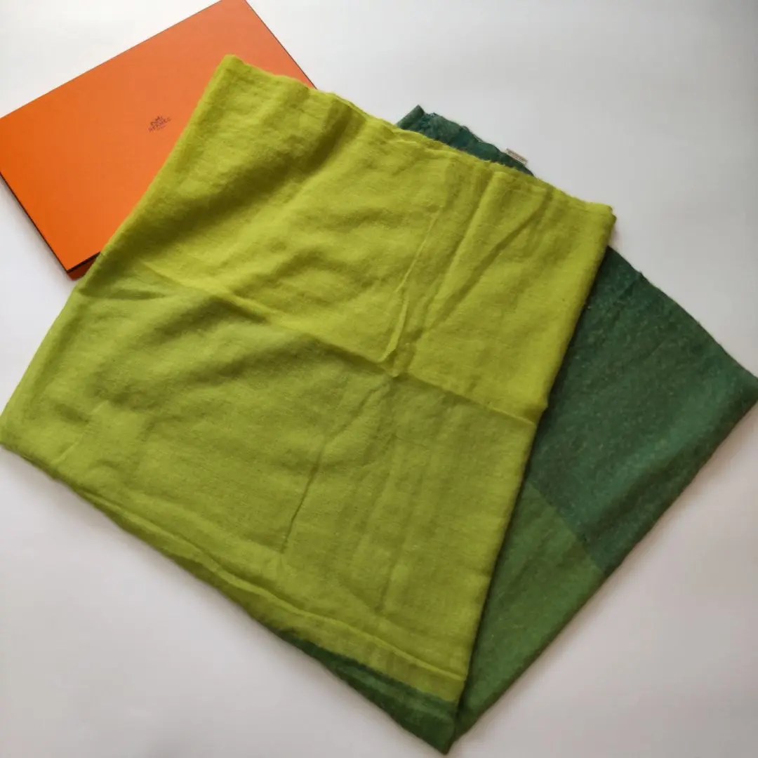 HERMES - HERMES マルジェラ期 カシミヤ シルク ストールの通販