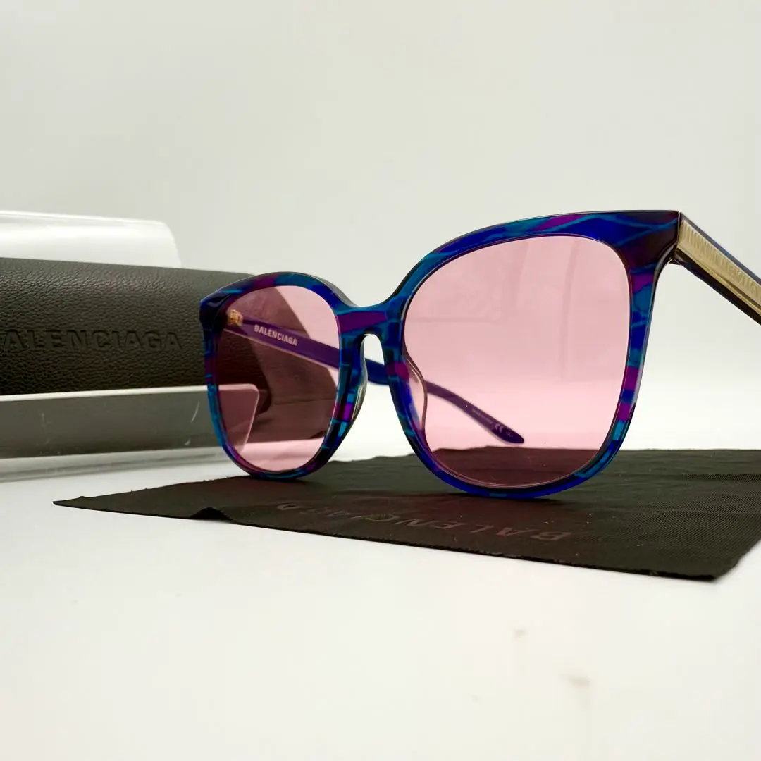 BALENCIAGA ピンク グラデーション サングラス　正規品 bb0099sa003_0.jpg