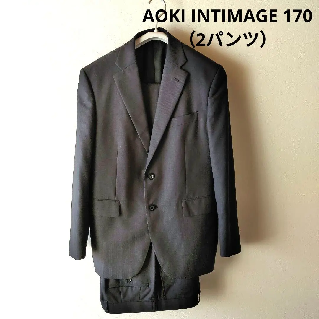 ⭕️タグ付・未使用品⭕️　アオキ　intimage　セットアップ上下　170Y5 2025年最新】INTIMAGEのスーツジャケットの人気アイテム - メルカリ
