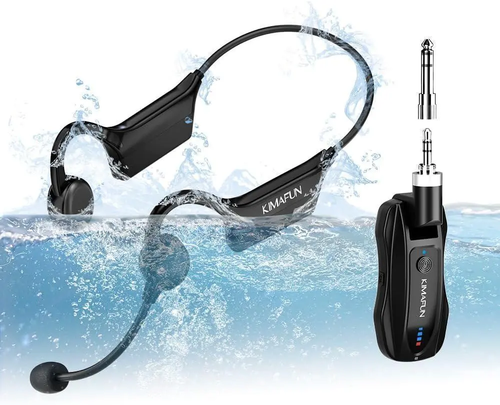 Thumbnail of Headset Microphone, Wireless, Fully Waterproof Microphone, 2.4G Wireless, IP67 Waterproof & Dustproof