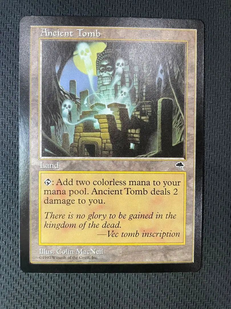 MTG Ancient Tomb 古の墳墓 4枚セット 英語版 テンペスト EX+]古えの墳墓/Ancient Tomb《英語》【UMA】