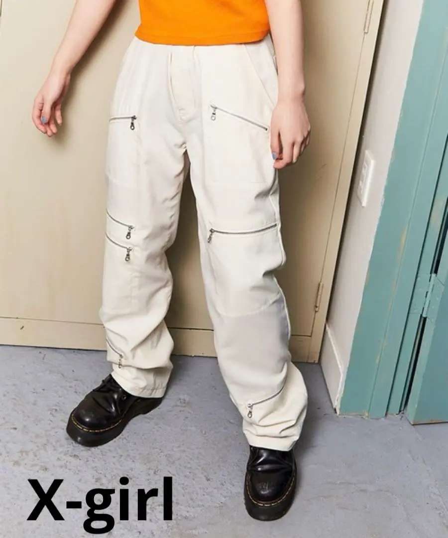 定価15400円 Xgirl SKATER TWILL FLIGHT PANTS m78526484565_1.jpg?1738630891