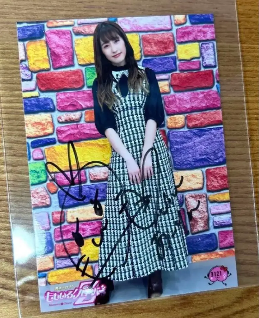 ももいろクローバーZ 佐々木彩夏 直筆サイン入り 生写真 NO.1857 ももいろクローバーZ 佐々木彩夏 直筆サイン入り 生写真 NO.1857