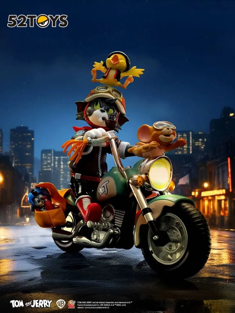 WarnerBrosトムとジェリー　フィギュア　レトロバイク　52toys 楽天市場】【海外正規品】WarnerBros トムとジェリー レトロ