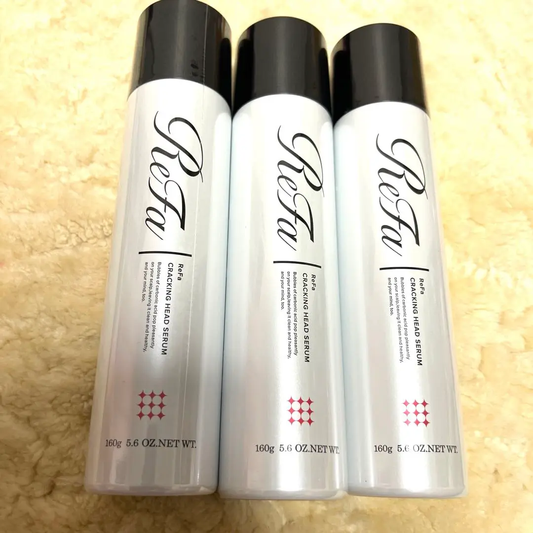 ◇りん様◇ReFa クラッキングヘッドセラム160g × 3本セット リファクラッキングヘッドセラム - ReFa CRACKING HEAD SERUM
