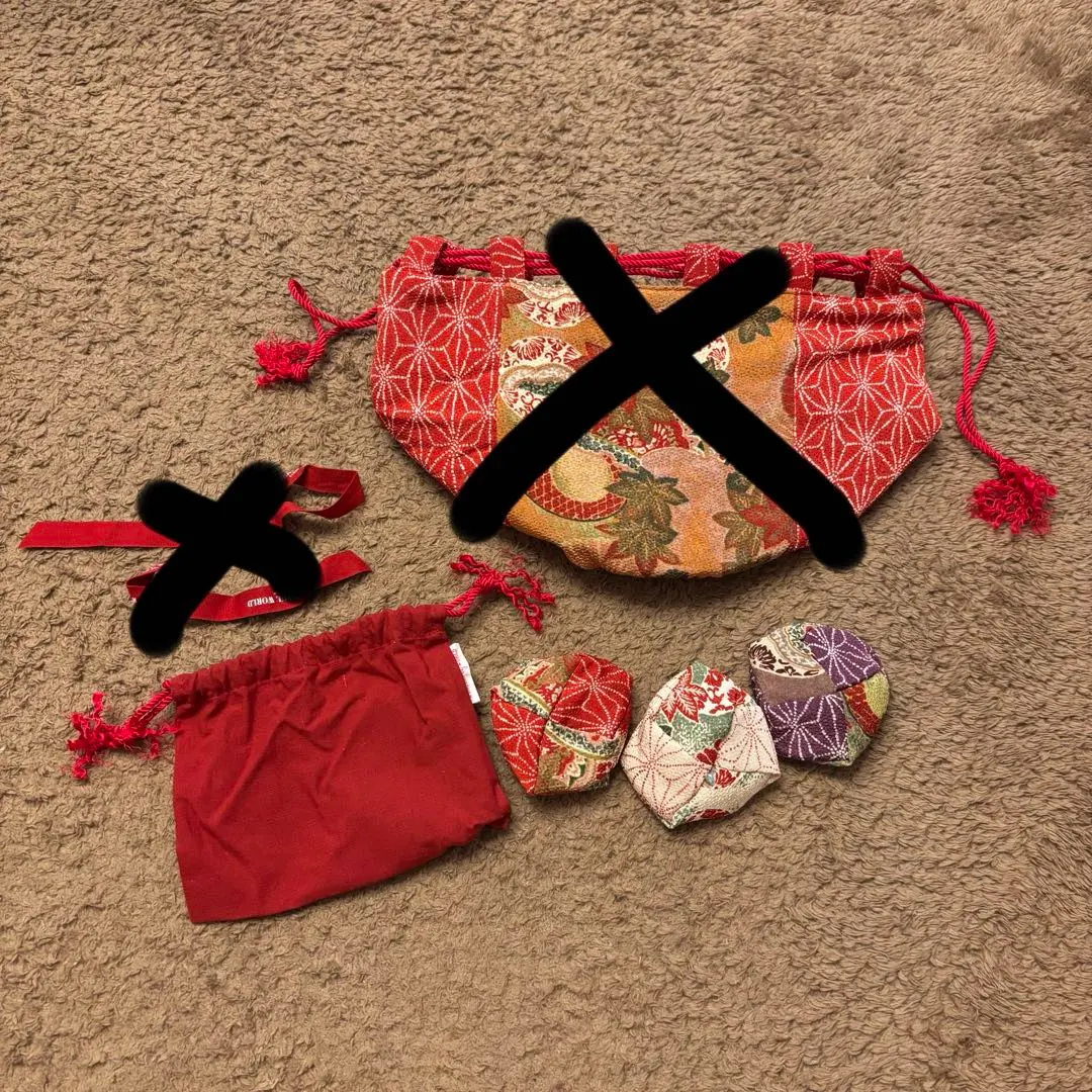 【新品未使用】Wonderful World 金子功 和風圖案 手鞠 的縮圖