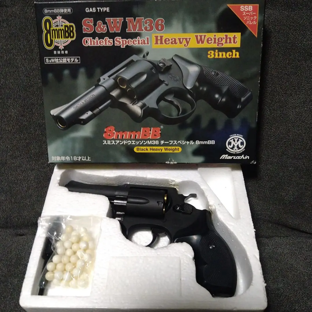 NEW CHIEFS SPECIAL リボルバー タナカワークス ガスリボルバー S&W.38 Chiefs Special (Pre-M36