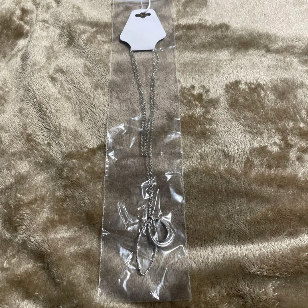 Thumbnail of Silver Open Ring Necklace