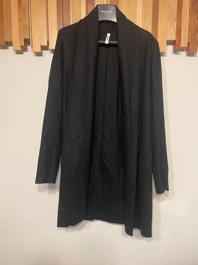 Thumbnail of ATTACHMENT Flannel Smooth Long Stole Cardigan Coat