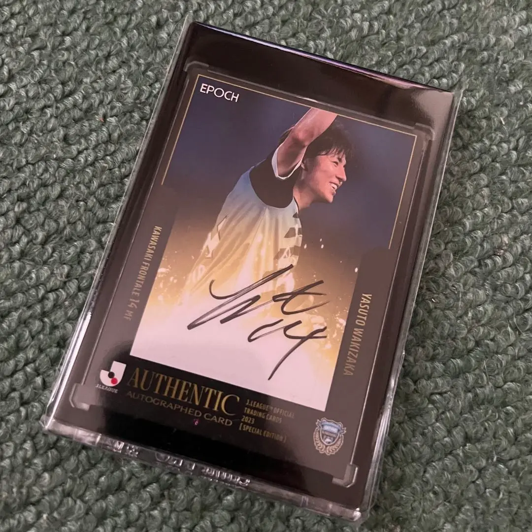 川崎フロンターレ 脇坂 直筆サインカード ミントモール / MINT 立川店 / 2024 TOPPS Jリーグ フラッグ