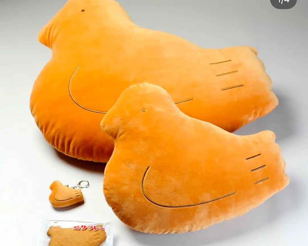 豊島屋　鳩ッション　小 豊島屋「鳩サブレー」がふんわりクッションに、「鳩ッション