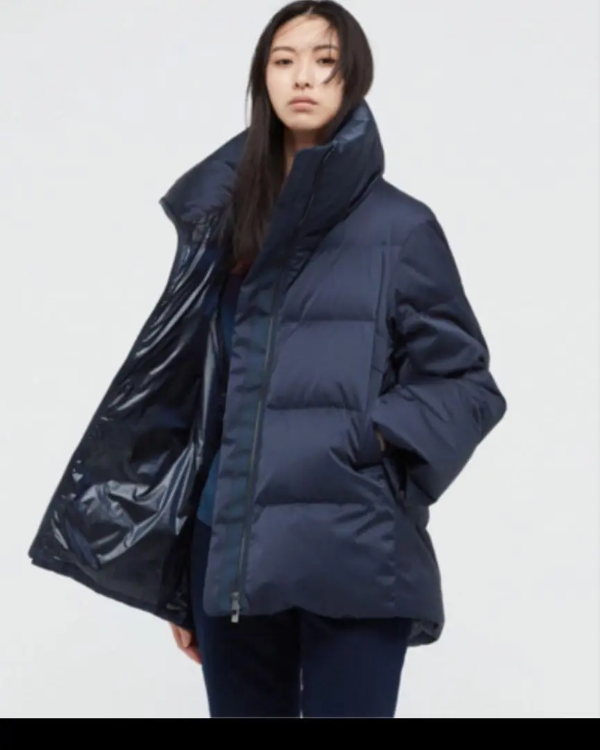 新品　ジルサンダーNAVY　ダウンジャケット ジルサンダープラス(JIL SANDER＋)ジルサンダープラス ダウン