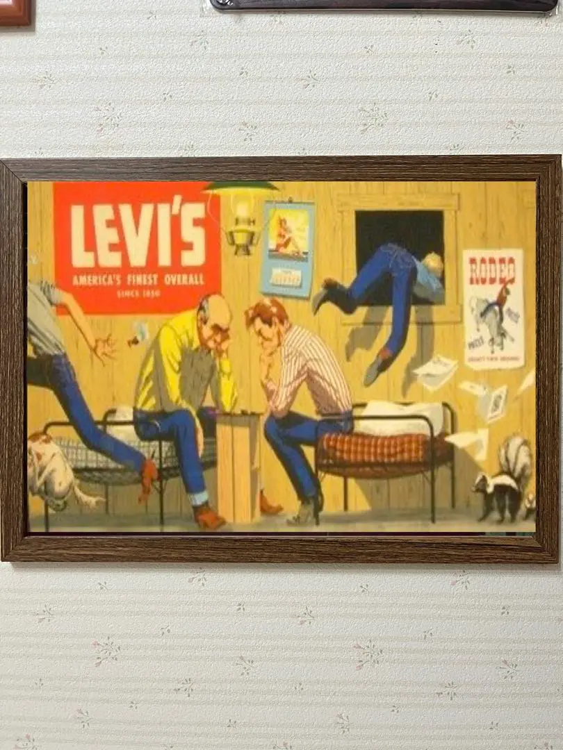 Levi's リーバイス　アクリル　看板　置物　ビンテージ　レア　非売品 リーバイス/Levi's 置物 アクリル看板 - メルカリ