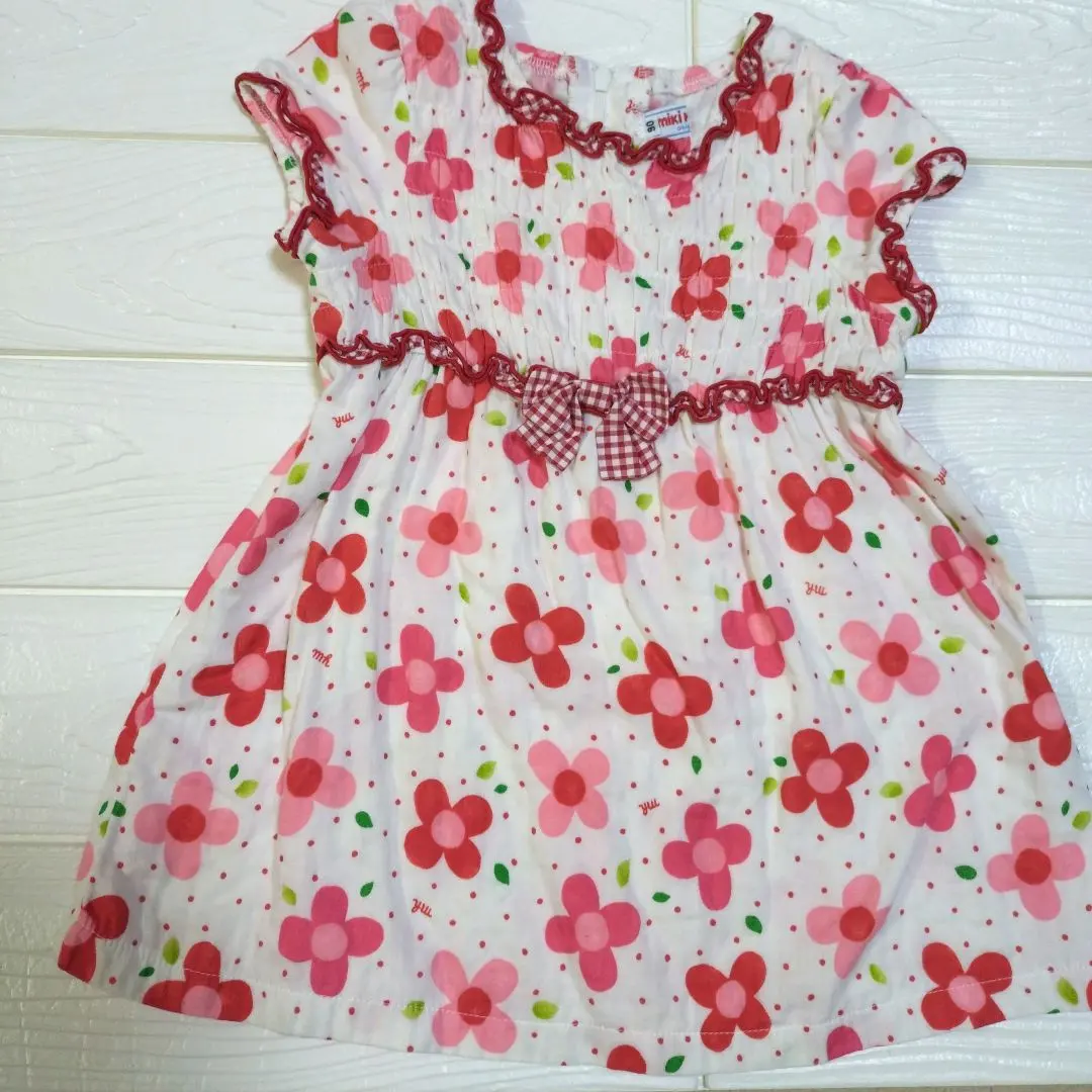 Thumbnail of Miki House Floral Dress 90