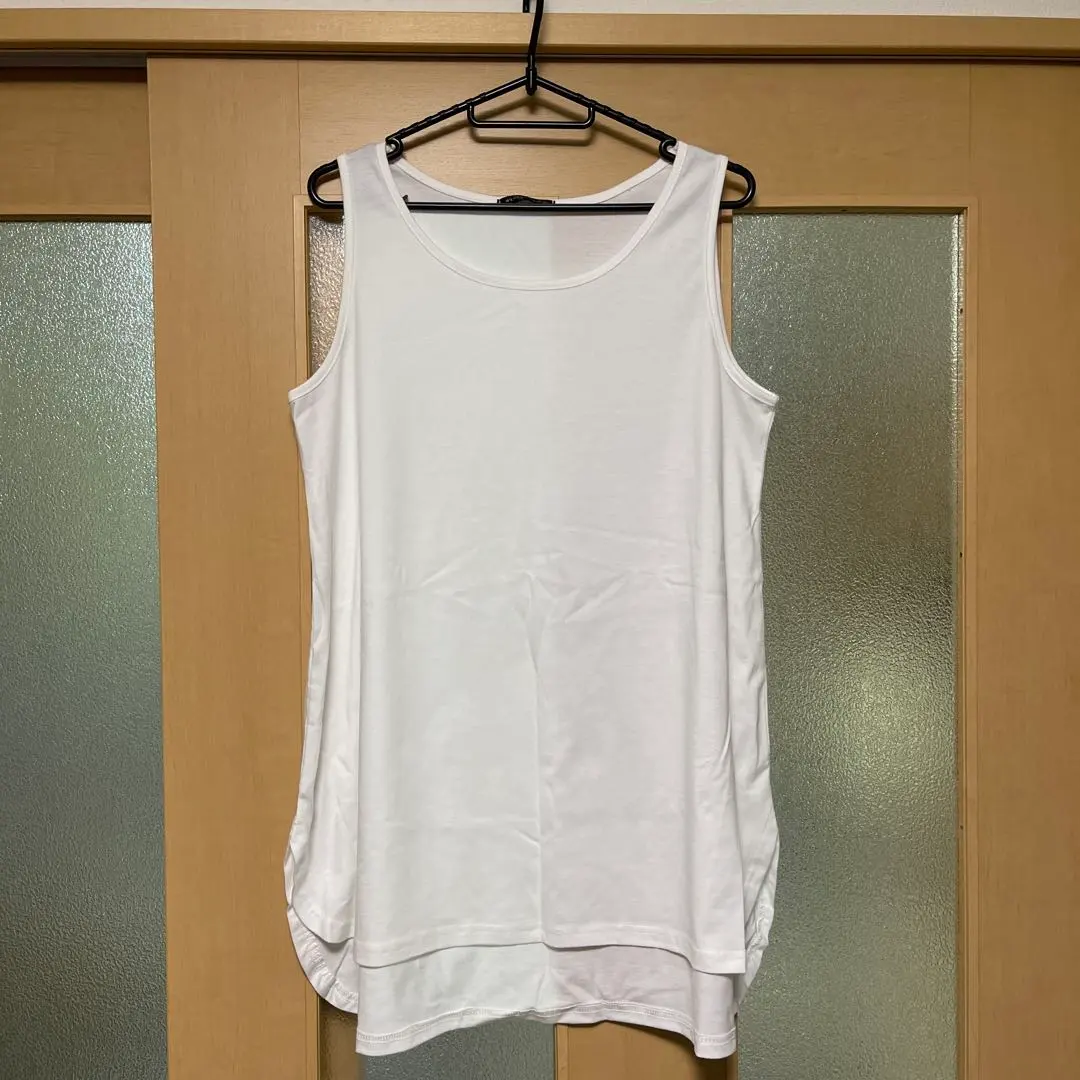 Aqua Garage 層疊背心 LL 白色 的縮圖