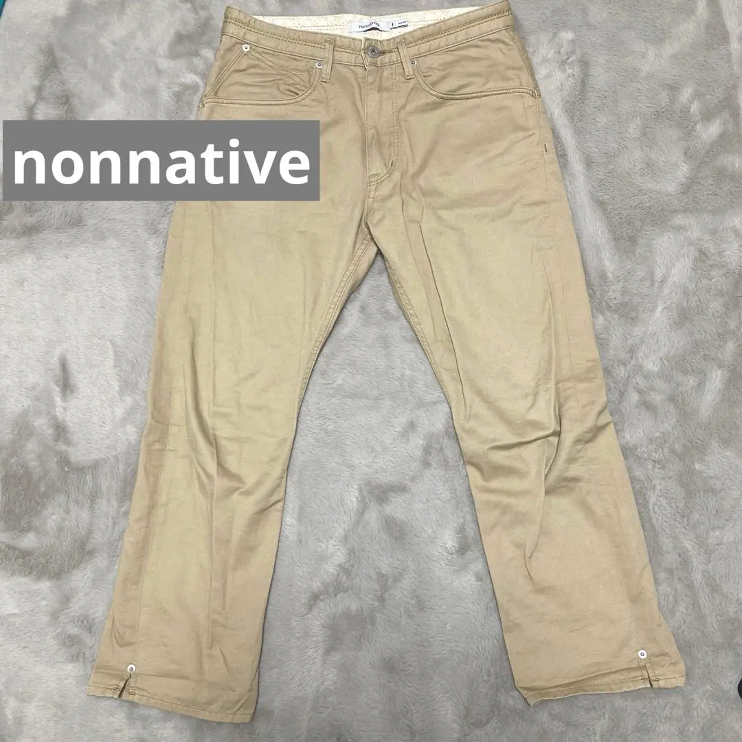 2025年最新】NONNATIVE カラー：ベージュ系 チノパンの人気