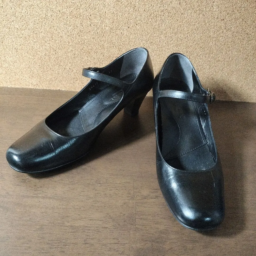 Thumbnail of Regal Strap Pumps 23cm Leather Black E3 Made in Japan