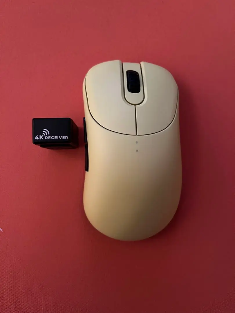 OUTSET AX イエロー Wireless マウス 本体 4Kレシーバー付き OUTSET AX Wireless (4K)_Wireless Mice_Products_Product