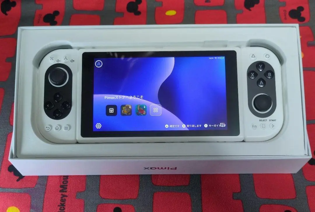 【中古】Pimax portal +VRヘッドセット VRヘッドセットと合体する超ド変態携帯ゲーム機！「Pimax Portal